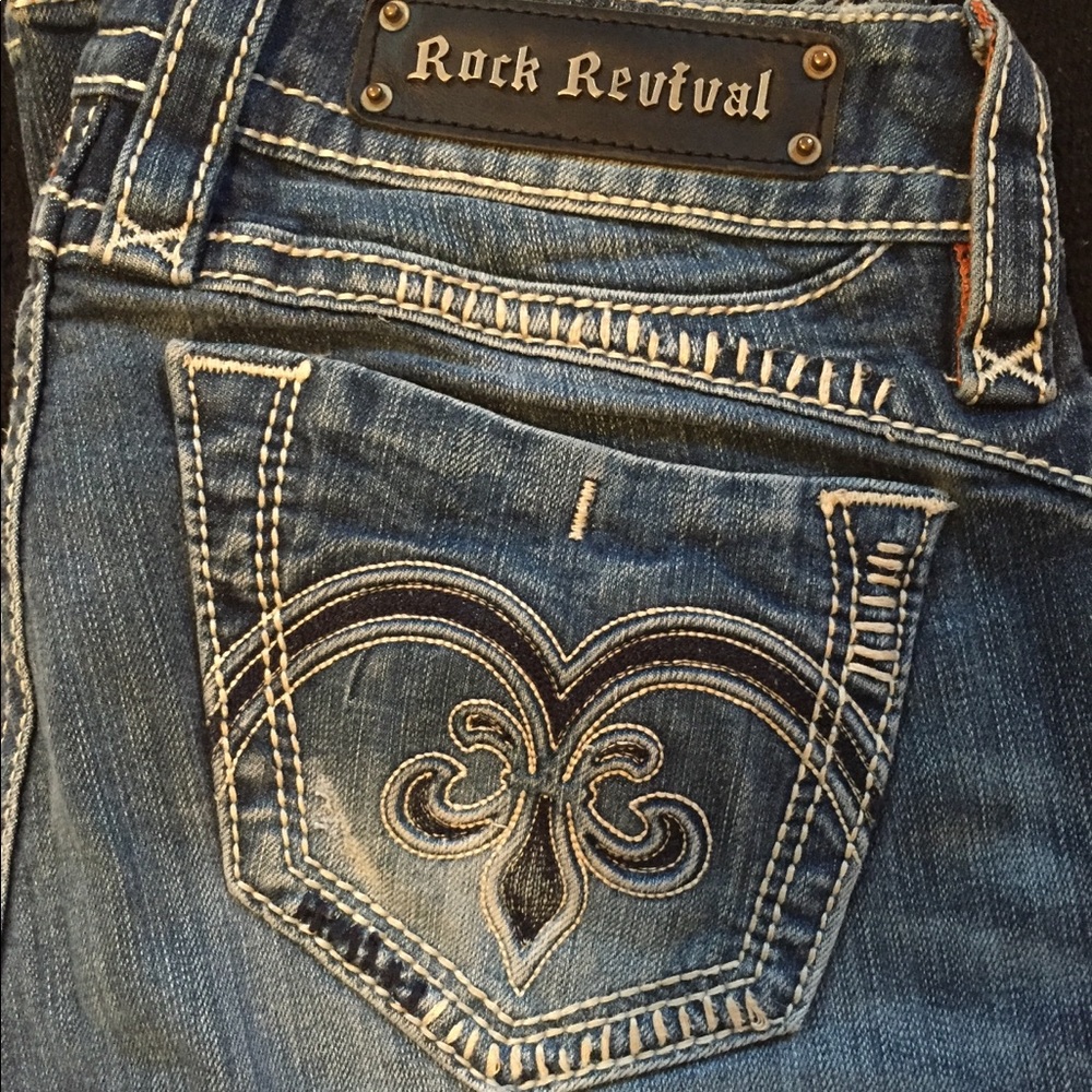 Rock Revival Adele Easy Boot cut jeans Sz 26